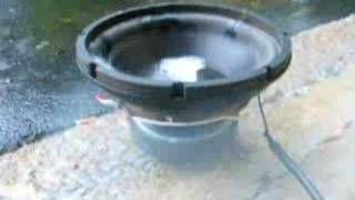 How to blow a subwoofer 2 [upl. by Kinelski]