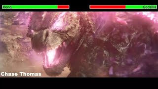 Kong vs Godzilla Egypt Fight with healthbars [upl. by Schoenfelder586]