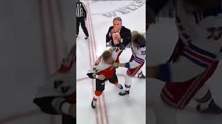 NEW YORK RANGERS MATT REMPE VS DESLAURIERS nhl flyers rangers [upl. by Ydoow]