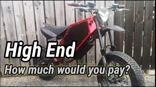 HOW MUCH DOES IT COST TO BUILD A HIGH END FAST EBIKE  EMOTO  PRICE REVEALED [upl. by Delanos]