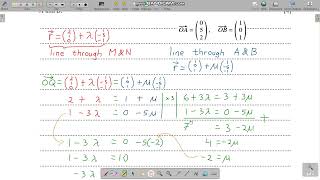 9709w22qp33 Q9abc Topic 37 Vectors A Level Mathematics [upl. by Reilly]