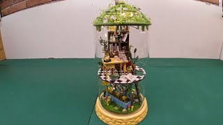 DIY miniature Botanical Tower Crafts amp Co magasin action [upl. by Geehan175]