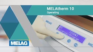 How to operate a Washer Disinfector machine  MELAG MELAtherm 10 Tutorial [upl. by Akinnor31]