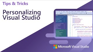 Personalizing Visual Studio 2022 [upl. by Viole]