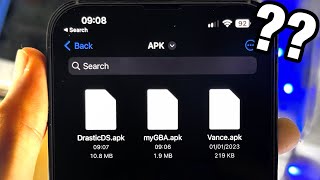 Can You Install APK Files on iOS  iPhone no [upl. by Sueddaht]