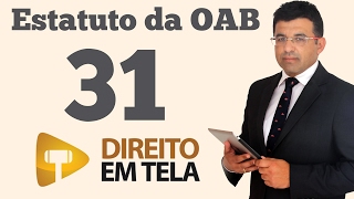 Estatuto da OAB  Aula 31  Inscrição como Estagiário na OAB  Art 9º Lei 890694 [upl. by Ehcnalb]