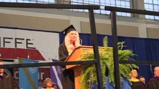 Briarcliffe College 2014 Valedictorian Speech Nancy Ann [upl. by Rodina19]