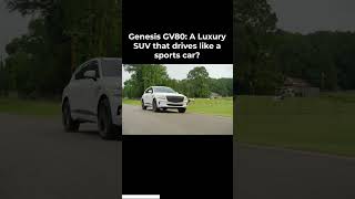 Genesis GV80 A Sporty Luxury SUV for 20k Less than the Benz [upl. by Adonis]