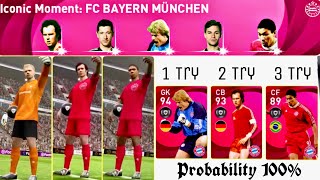 Trick To Get Iconic O Kahn Beckenbauer Elber Form Iconic Bayern Munich Pes2021 gaming [upl. by Idahs]