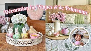 DECO PRINTEMPS amp PAQUES  Un home tour qui sent bon le lapin les fleurs le chocolat et le soleil [upl. by Dev]