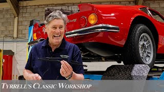 Ferrari Dino 246 GT Restoration From Bare Shell to Beauty Part 3  Tyrrells Classic Workshop [upl. by Rexana]