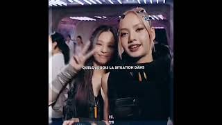 L’amitié sincere kpop fyp jennie lisa blackpink jenlisa short french [upl. by Eseuqcaj]