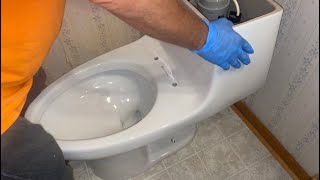 How to Install Extra Thick Reinforced Wax Ring onto Toilet [upl. by Aniad684]