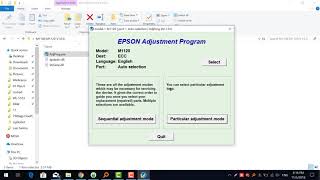 Epson M1100 M1120 Adjustment Program 100 Tested [upl. by Joachim]