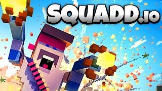 SQUADDio  Flamethrower Rampage  Lets Play Squaddio Gameplay [upl. by Kcirddor759]