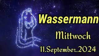 horoskop Wassermann Mittwoch 11 September 2024 [upl. by Brill]