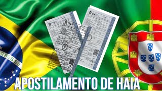 Como fazer o apostilamento de Haia tudo sobre [upl. by Gaile]