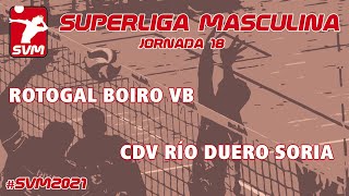 Rotogal Boiro Voleibol vs CDV Río Duero Soria [upl. by Gratt902]