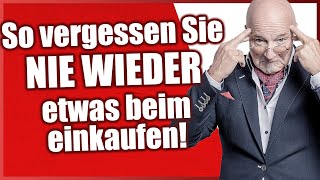 Nie wieder etwas beim Einkaufen vergessen 🧠 So merken Sie sich ALLES was Sie kaufen müssen [upl. by Magdalen]