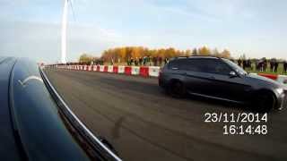 BMW 335D E92 400hp JS PERFORMANCE VS 330D SecretPerf Clastres 231114 [upl. by Olonam]