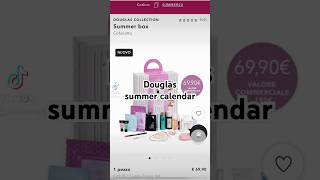 Douglas summer calendar box calendarmakeupskincaredouglas summer [upl. by Romano706]