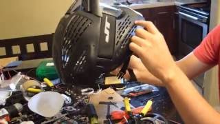 HOW TO BUILD A LED ROBOT SUIT HELMET COSTUME [upl. by Nyrol]