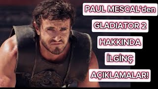 Paul Mescal Gladyatör 2de Manken Gibi Görünmek İstemedi paulmescal gladiator gladiator2 [upl. by Felipe887]