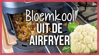 Bloemkool uit de Airfryer recept [upl. by Ahtael]