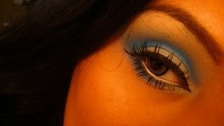 Tutorial de maquillaje Verde y Azules para Primavera  Juancarlos960 [upl. by Neelhtac472]