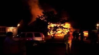 House Fire 21 chester ave N Massapequa Part 1 [upl. by Eibo]