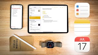 The Ultimate Apple Productivity Setup  Capture Organize Take Action [upl. by Milore]