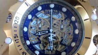 Relógio Invicta Hybrid Skeleton primeira linha Diamante Plus [upl. by Suedama941]