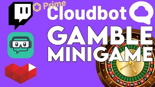 Set Up Cloudbot Gamble Minigame 🎰  Streamlabs Tutorial [upl. by Peltier376]