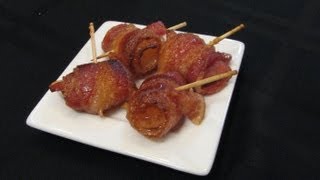 Bacon Wrapped Pineapple Bites  Lynns Recipes [upl. by Nacul]