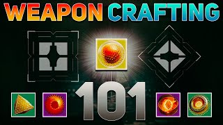 Weapon Crafting Guide Patterns Materials amp Reshaping  Destiny 2 Witch Queen [upl. by Eleira]