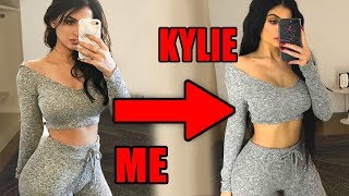 RECREATING KYLIE JENNERS INSTAGRAM SELFIES [upl. by Weibel]