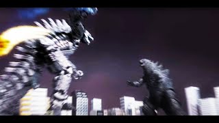 Godzilla vs Kong Epic Hong Kong Fight II stop motion [upl. by Nahbois]