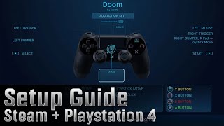 Steam  Playstation 4 How to Setup Steam to work with a PS4 [upl. by Haida]