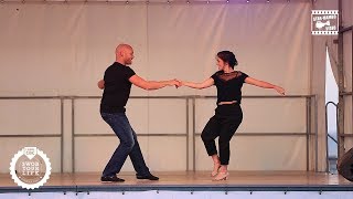 Olivier amp Virginie  Démo West Coast Swing  SWOB 2017 [upl. by Saito389]