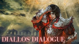 Diallos dialogue early game in Roundtable Hold Elden Ring [upl. by Aicenad]