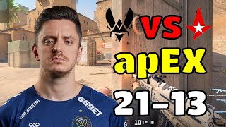 CS2 Vitality apEX VS Astralis Dust2 2113  Jul 30 2024 cs2 csgo [upl. by Nyla493]