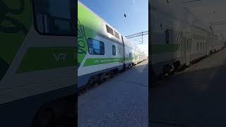 siilinjärviOulu saapuu Oulun asemalle intercity juna ic863 edo saapuu klo1636 [upl. by Eikcor]