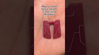 How to fix scribing mistake using sprue goo [upl. by Yedrahs519]