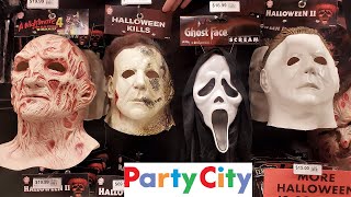 PARTY CITY HALLOWEEN MASK WALKTHROUGH 2021 [upl. by Ellehsor]