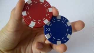 HD Poker Chip Twirl and Variation Tutorial [upl. by Ynolem980]