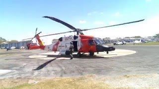 USCG MH60T Clearwater Station Takeoff [upl. by Dewar402]