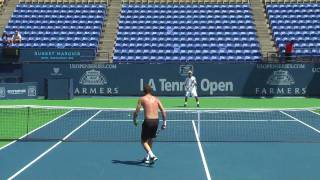 07 26 09 Marat Safin practice 1 of 4 in HDdivx [upl. by Serica]