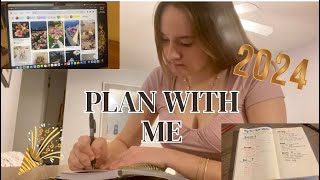 PLAN FOR THE NEW YEAR WITH ME resolutions goals and journaling  Raven Schreiber [upl. by Annirac307]