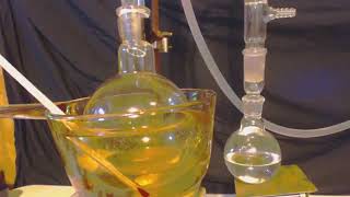 AZEOTROPE DISTILLATION TO EXTRACT PURE TOLUENE FROM AUTO PARTS CLEANER [upl. by Othilia]