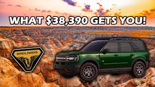 2024 FORD BRONCO SPORT BADLANDS  All Standard and Optional Equipment [upl. by Einneb613]